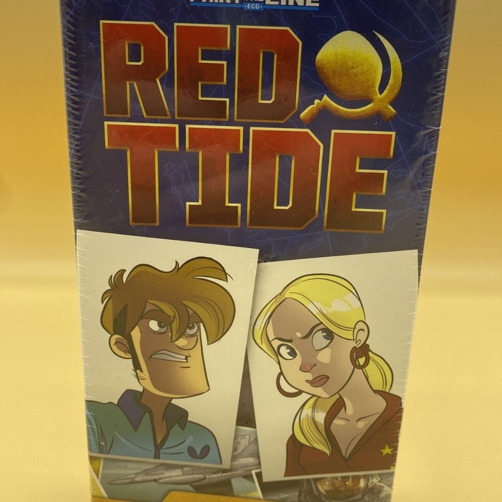 Penny Arcade: Paint The Line ECG – Red Tide Board Game SEALED ! Cold War Era. Cl